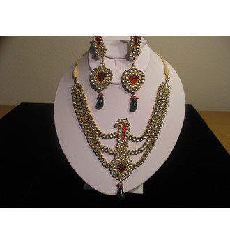ANTIQUE KUNDAN STYLE NECKLACE