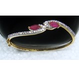 DESIGNER RUBY STUDDED BRACELET