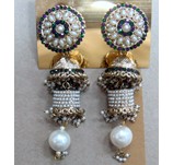 EARRING PEARL (JHUMKA) 