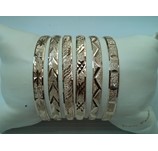 GOLD SEMANARIO BANGLE (SHIMMERING)