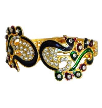 PEACOCK HINGE BRACELET