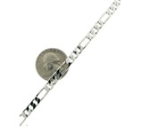 PLAIN FIGARO CHAIN/CADENA(DSN 1SILVER)