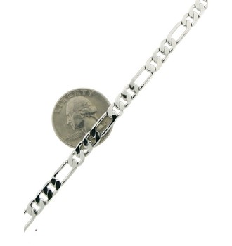 PLAIN FIGARO CHAIN/CADENA(DSN 1SILVER)