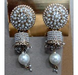 SPARKLING PEARL JHUMKA