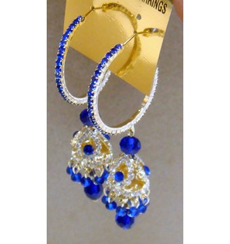 HOOP DANGLING EARRING DSN 1129