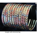 TRI SEMANARIO BANGLE (SHIMMERING)